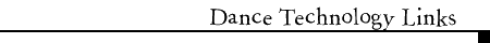 dance technology links